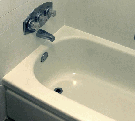 refinished bathtub