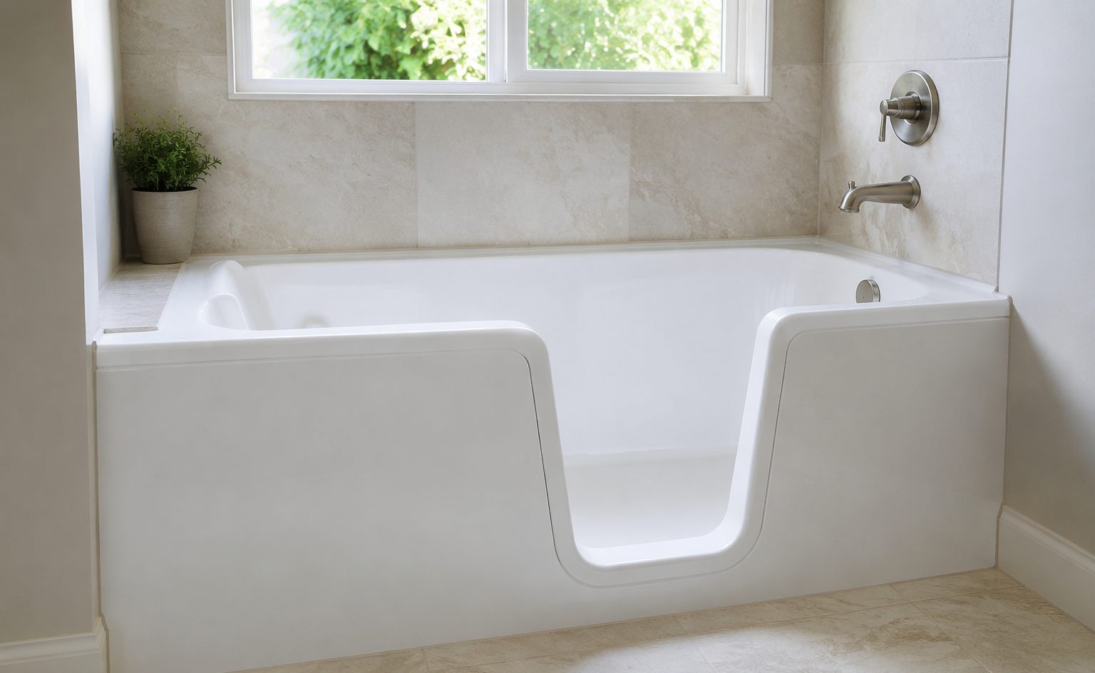 How a Tub Step-In Conversion Works, Step by Step