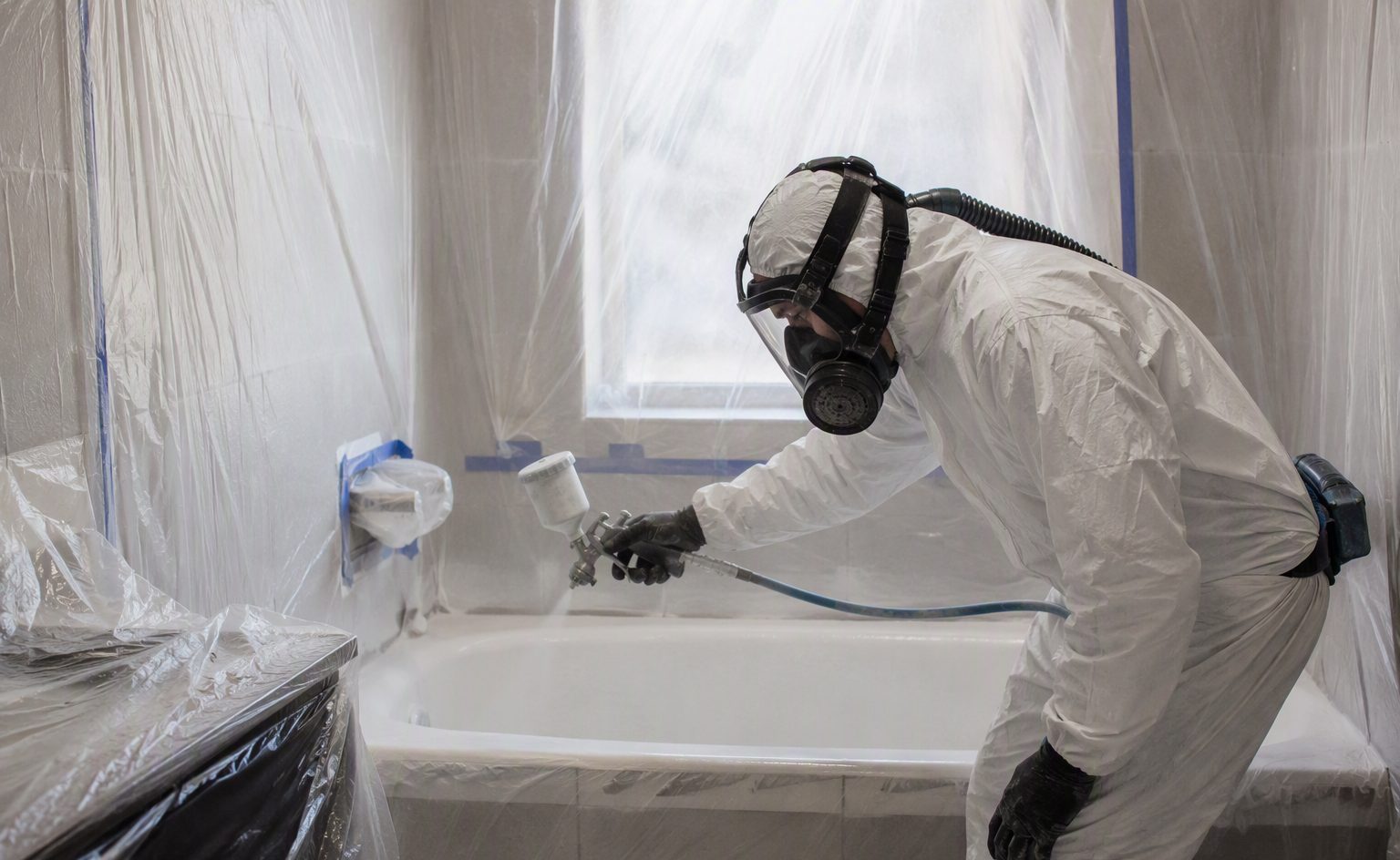 Is Bathtub Reglazing Safe? Odor, Ventilation, and Staying Home