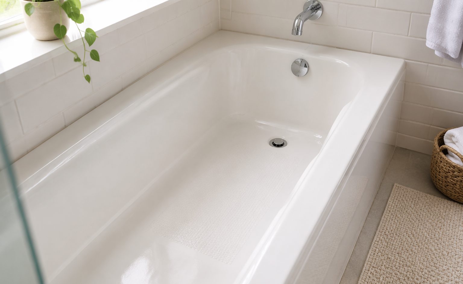 Non-Slip Bathtub Coating: Traction Built Into the Finish