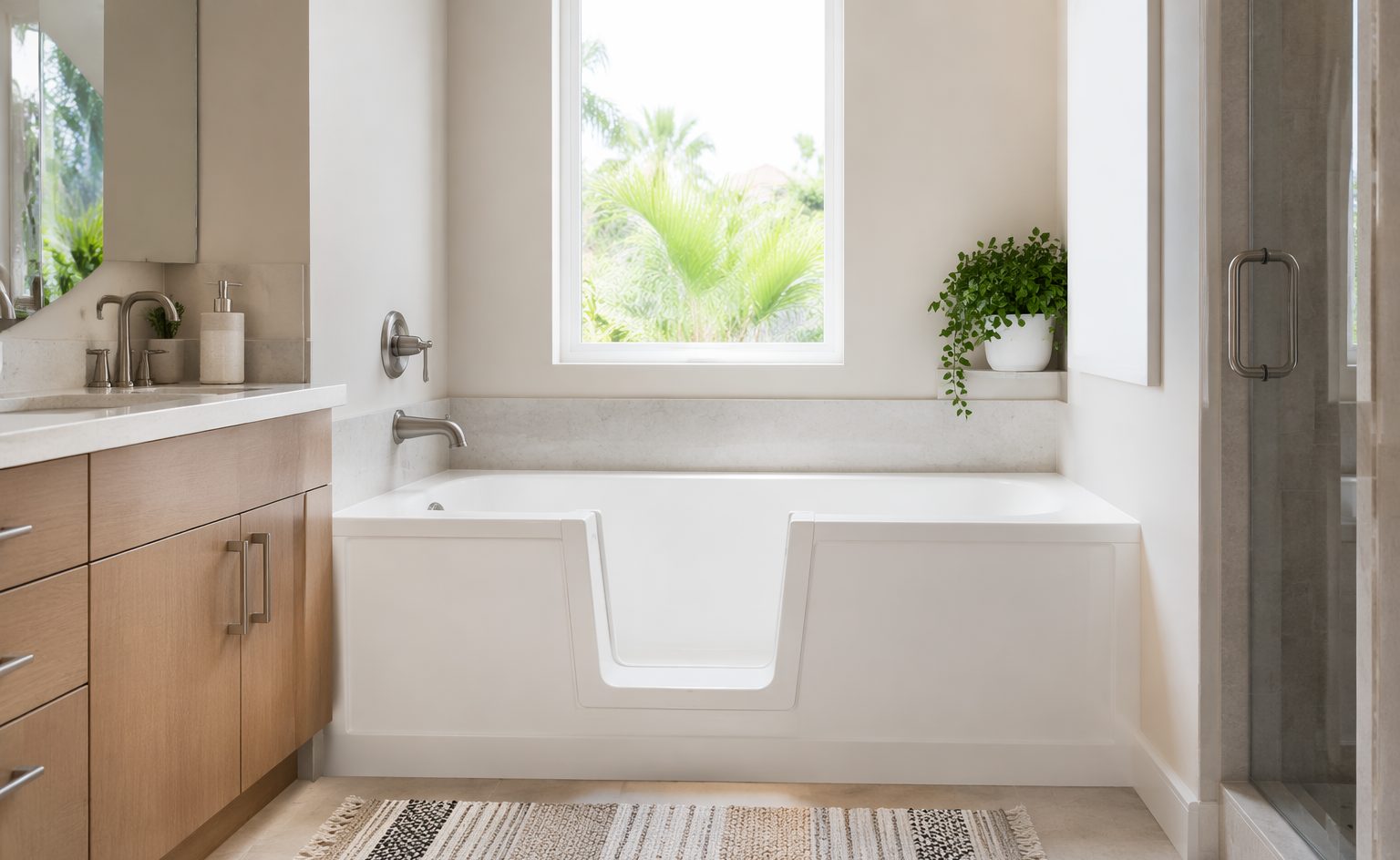 Tub Conversion vs a Walk-In Tub: The Honest Comparison